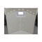 Flipside Corrugated Postal Storage Tote, 18-1/4 in L x 13-1/4 in W x 11-3/5 in H, Translucent, Plastic, 4 PK 40102 - alternate 2